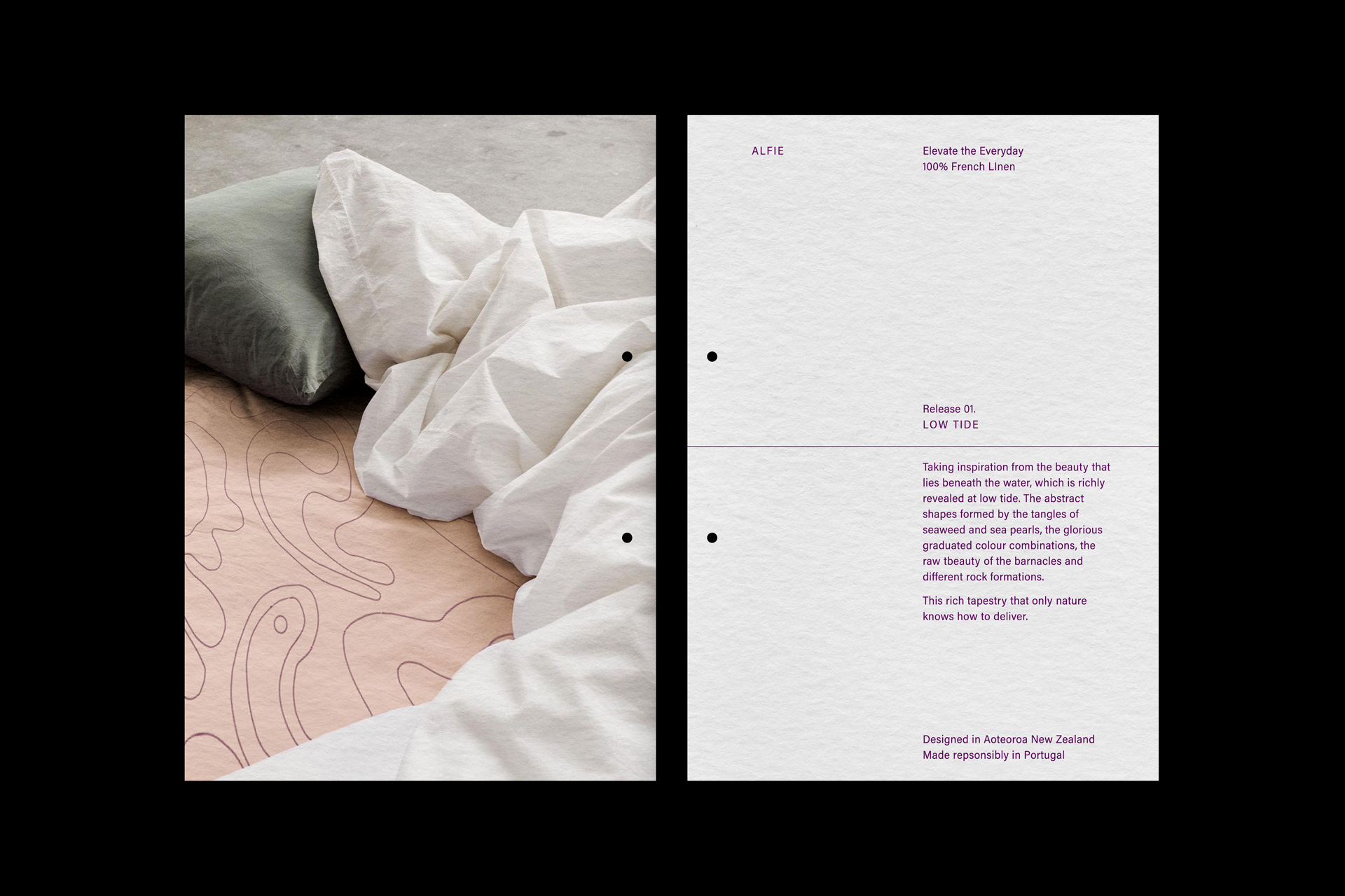 Smith & Peach ALFIE Print Packaging Design